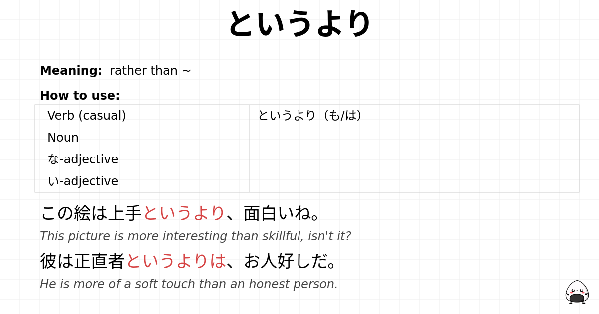 というより flashcard